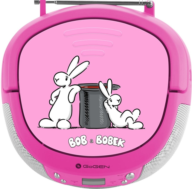Radio GoGEN Bob a Bobek Pink (GOG-BOBPREHRAVACP) - obraz 3