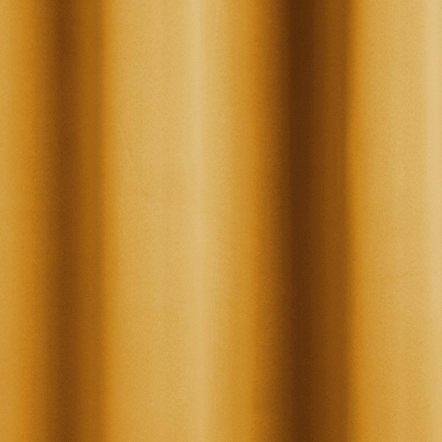 Zasłona zaciemniająca Atmosphera Créateur d'intérieur na przelotkach żółta 140 x 260 cm (3560238659595) - obraz 3