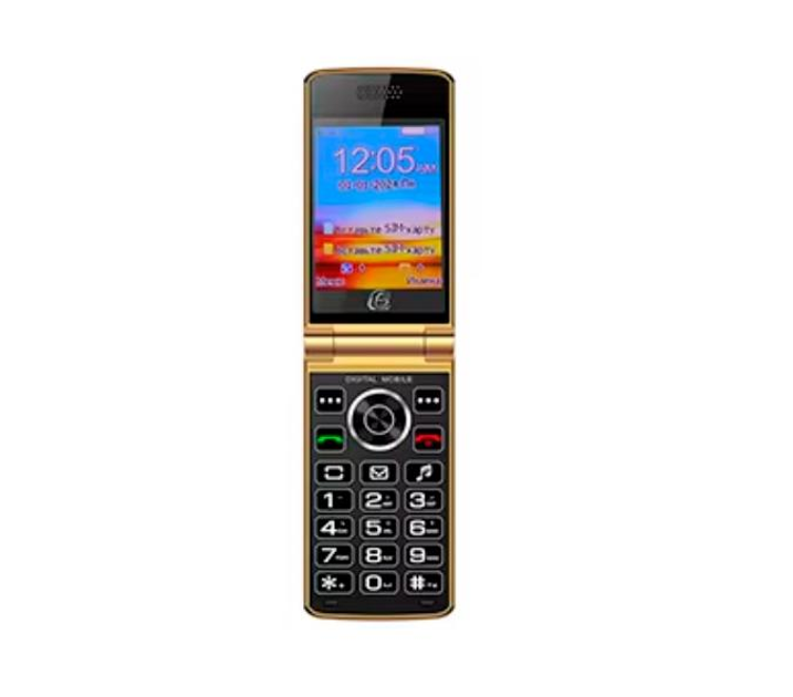 Мобильный телефон раскладушка Tkexun V738 (GUSUN V738) gold. Dual ...