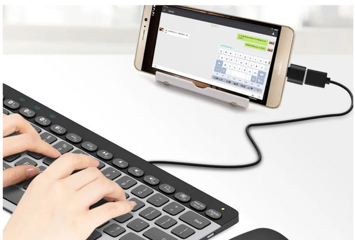 USB считыватель смарт-карт для банковских карт IC/ID карт-ридер card reader плюс роз'єм під Smartphone - изображение 5