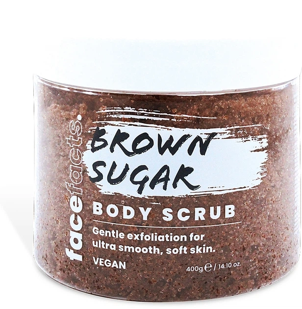Скраб для тіла "Коричневий цукор" - Face Facts Body Scrubs Brown Sugar 400g (1289626-149453) - Фото 1 Скраб для тіла "Коричневий цукор" - Face Facts Body Scrubs Brown Sugar 400g (1289626-149453) - зображення 1