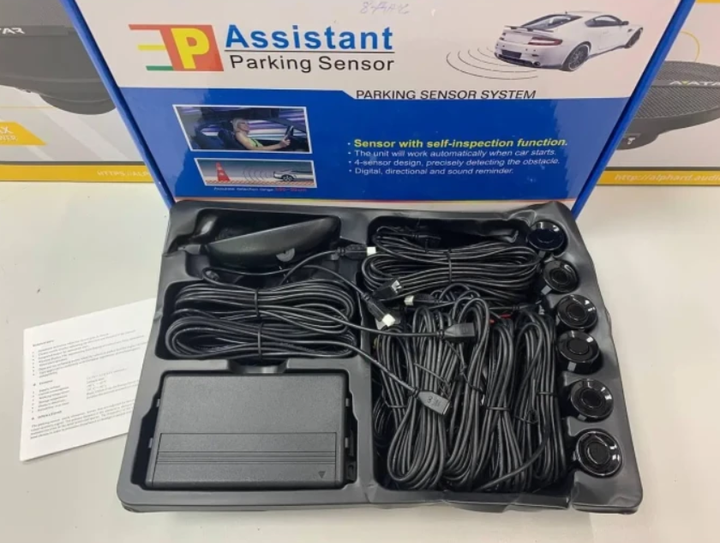 Парковочный помощник для автомобиля на 8 датчиков Assistant Parking Sensor - Фото 6 Парковочный помощник для автомобиля на 8 датчиков Assistant Parking Sensor - изображение 6
