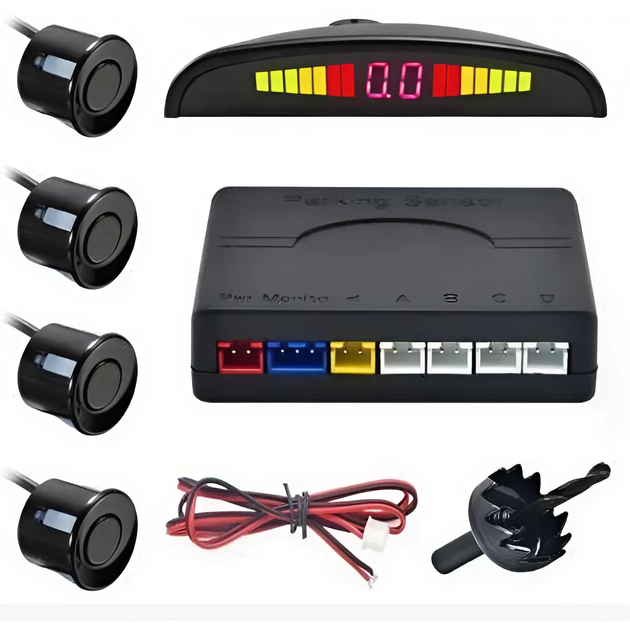 Парковочный помощник для автомобиля на 4 датчика Assistant Parking Sensor - изображение 3