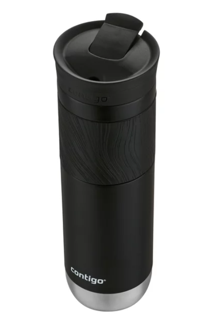 Термочашка Contigo Byron SNAPSEAL 710 мл Black Черная матовая - изображение 2