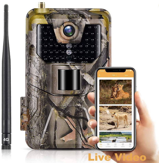 APP / 4G фотоловушка HC900Pro Live (30Mp, Облако, Онлайн видео) (938) - изображение 7