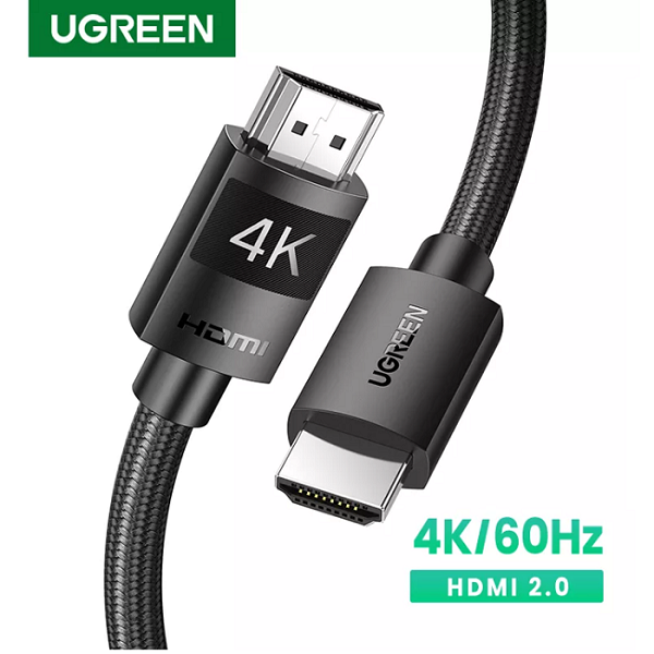 Кабель UGREEN HD119 HDMI - HDMI 2.0 braided 3 метра (40102) - изображение 3