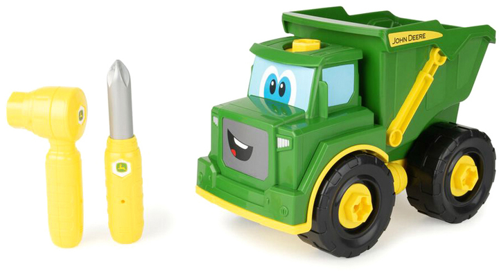 Wywrotka do skręcania Tomy John Deere Build-A-Buddy z akcesoriami (0036881433736) - obraz 2