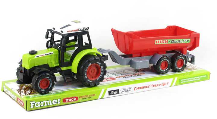 Traktor Trifox z przyczepą 47 cm (5901353662509) - obraz 1