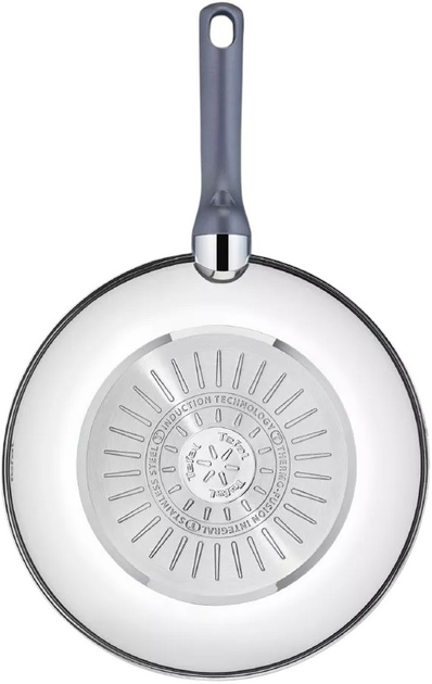 Patelnia WOK z pokrywą Tefal Daily Cook G7309955 stal nierdzewna 28 cm (3168430320123) - obraz 5