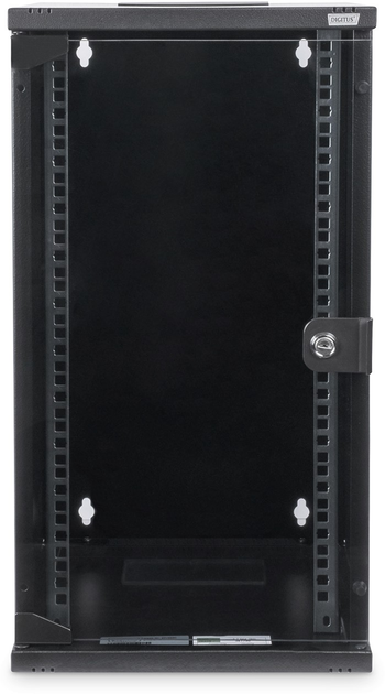 Шафа підвісна серверна Digitus Wall Mounting Cabinet 10" 12U 312x300 RAL 9005 (DN-10-12U-B) - зображення 2