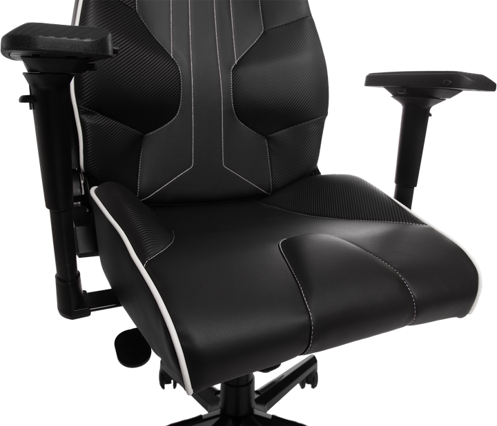 Геймерське крісло GT Racer X-8007 Black/White - Фото 9 Геймерське крісло GT Racer X-8007 Black/White - зображення 9