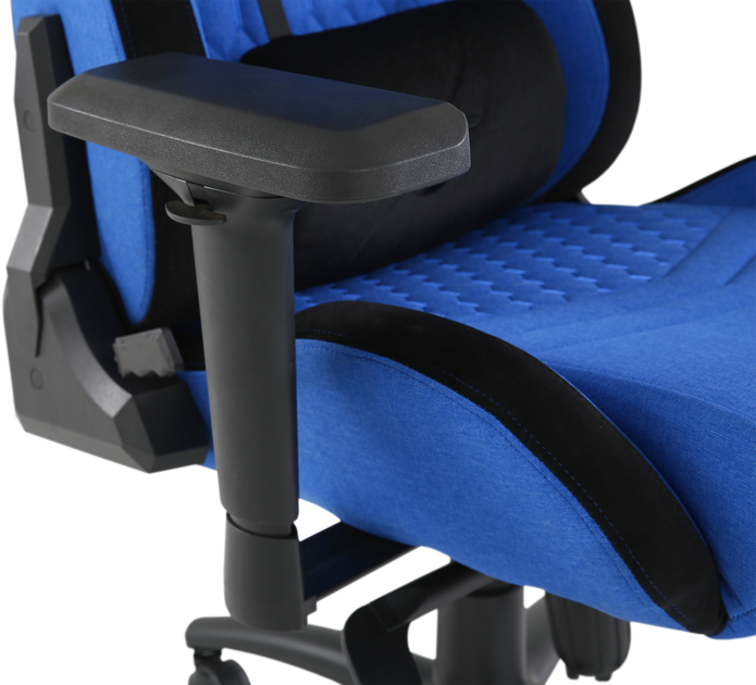 Геймерское кресло GT Racer Shadow X-0712 Blue - изображение 5