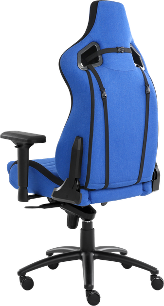 Геймерское кресло GT Racer Shadow X-0712 Blue - изображение 8