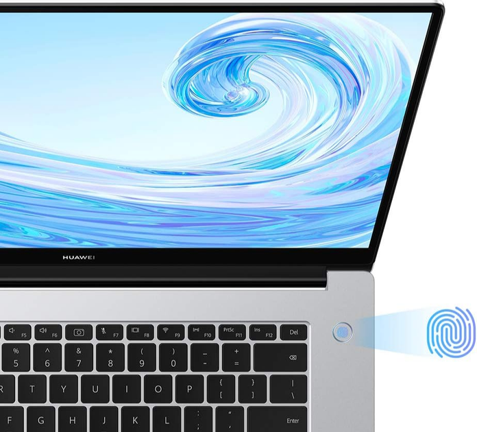Ноутбук 15.6" Huawei MateBook D15 AMD Ryzen 5 3500U 8GB SSD 256GB Win11 Алюминиевый корпус (UKR) - изображение 4