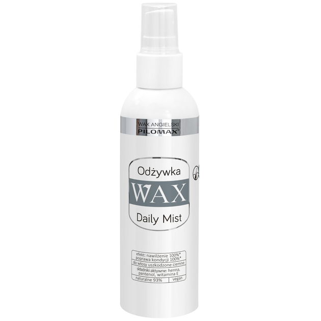 Бальзам для волосся Pilomax Wax Daily Mist термозахист для темного волосся 200 мл (5901986060475) - зображення 1