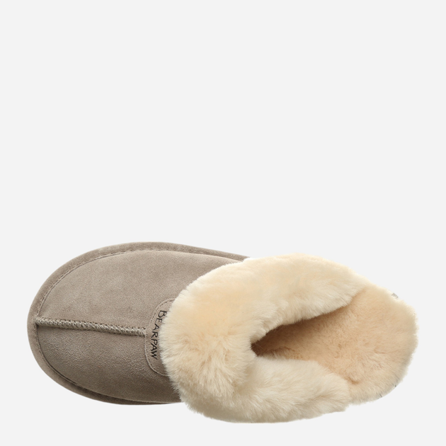 Chodaki damskie ocieplane Bearpaw Retro Loki 2487W-276 38 (5UK/7US) 24 cm Szare (889918696259) - obraz 5