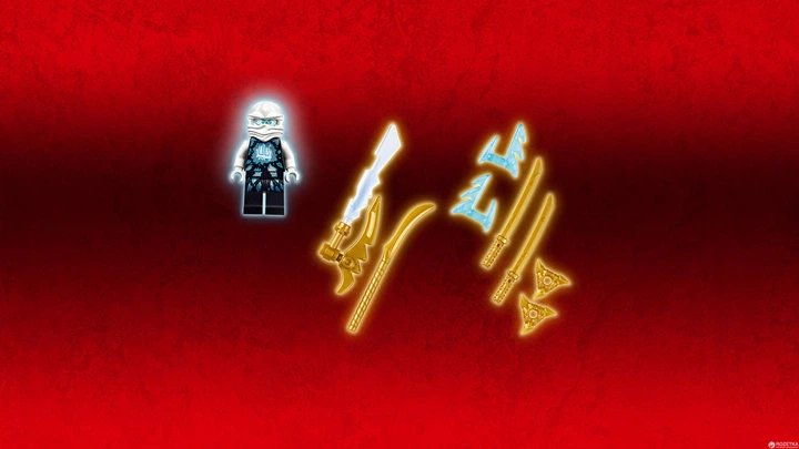 nemutaipandaブルー38 Конструктор LEGO NINJAGO Флайер Аэроджитцу Зейна (70742