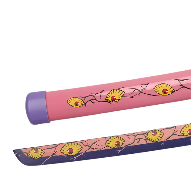 Катана Клинок, що розсікає демонів Кокушибо Demon Slayer Katana Kokushibo 104 см K DS K - Фото 4 Катана Клинок, що розсікає демонів Кокушибо Demon Slayer Katana Kokushibo 104 см K DS K - зображення 4