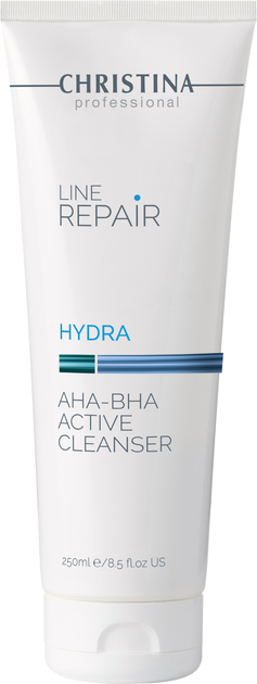 Żel do mycia twarzy Christina Line Repair Hydra AHA-BHA Active z kwasami AHA-BHA 250 ml (7290100369302) - obraz 1