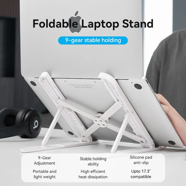 Підставка для ноутбука Vention Laptop Stand White (KDNW0) - изображение 3