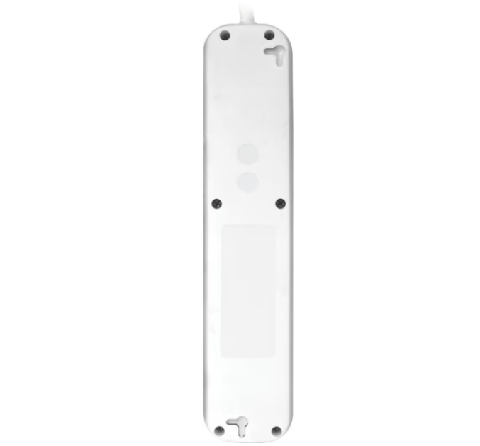 Сетевой фильтр удлинитель Power filtr Defender E530 3м с заземлением 5 розеток White (992300) - изображение 3