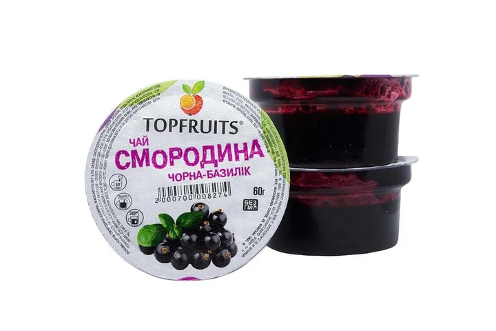 Чай ягодний Черная смородина-базилик 60гр Topfruits - Фото 2 Чай ягодний Черная смородина-базилик 60гр Topfruits - изображение 2