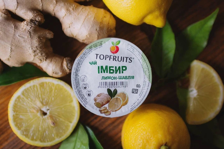Чай ягідний Імбир-лимон-шавлія 60гр Topfruits - зображення 4