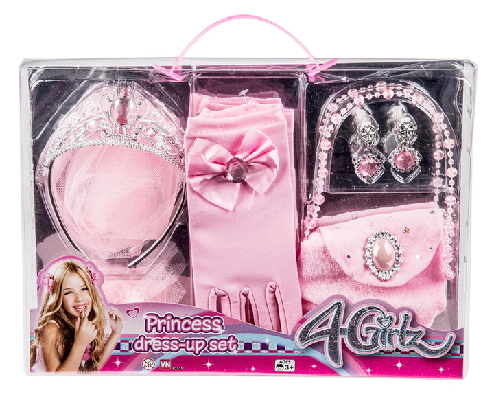 Zestaw księżniczki 4-Girlz Princess Set Różowy (5701719631312) - obraz 1