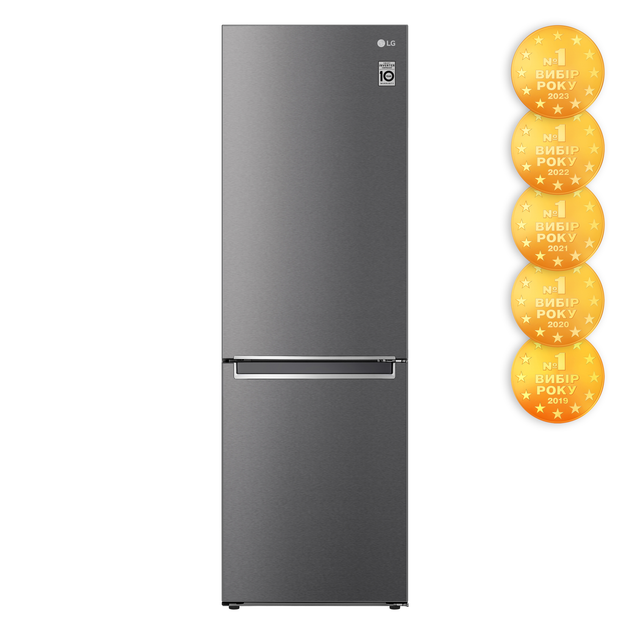 Двухкамерный холодильник LG GC-B459SLCL - изображение 2