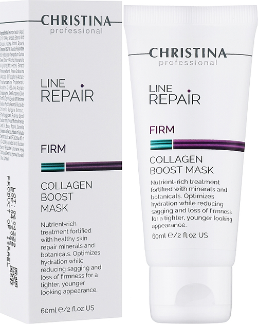 Maseczka nawilżająca do twarzy Christina Line Repair Firm Collagen Boost 60 ml (7290100368817) - obraz 2