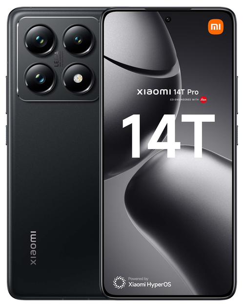 Мобільний телефон Xiaomi 14T Pro 5G 12/512GB Titan Black (MZB0HJCEU) - зображення 1