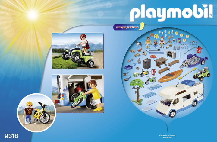Конструктор Playmobil Family Fun Набір для кемпінгу 9318 (4008789093189) - зображення 8