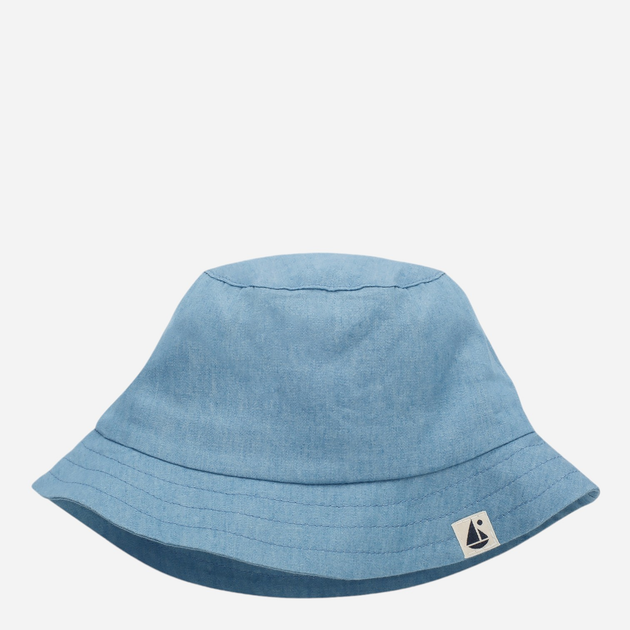 Kapelusz przeciwsłoneczny dziecięcy dla chłopca bawełniany Pinokio Sailor Hat 53-54 cm Jeans (5901033303173) - obraz 1