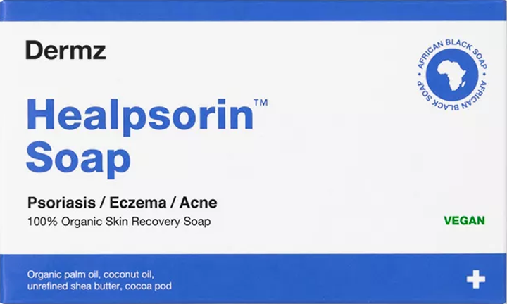 Мило брускове Dermz  Healpsorin від псоріазу та екземи 100 г (5907222288184) - зображення 1