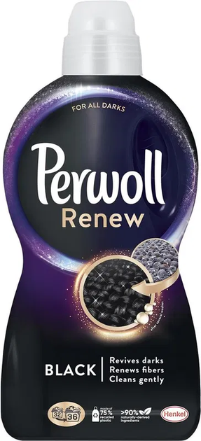 Гель для прання Perwoll Renew Black 1.98 л (9000101576245) - зображення 1