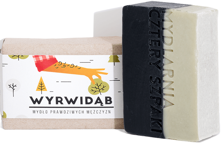 Мило для чоловіків Mydlarnia Cztery Szpaki Wyrwidąb w kostce 110 г (5906660352143) - зображення 1