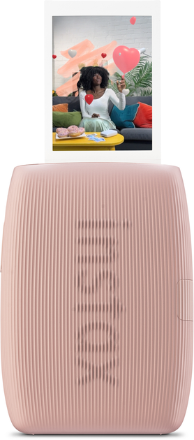 Фотопринтер Fujifilm Instax Mini LINK3 R PINK EX D Рожева троянда (16832118) - зображення 10