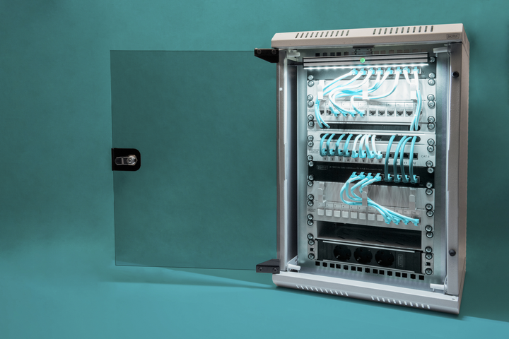 Шафа підвісна серверна Digitus DN-1019 10U 350x350 (4016032462811) - зображення 7