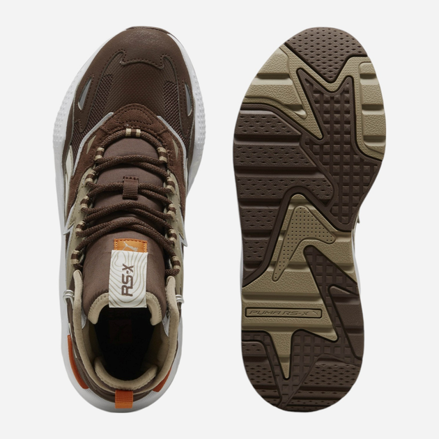 Чоловічі черевики Puma RS-X Hi 39271808 43 (9UK) Коричневі (4067979365925) - зображення 4