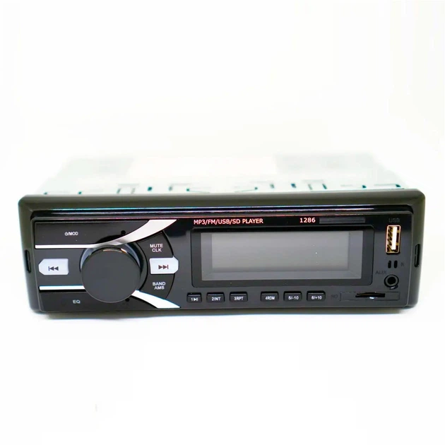 Автомагнитола RIAS 1286 ISO 1din MP3+FM+USB+microSD с пультом ДУ 4х50W (3_05622) - изображение 3