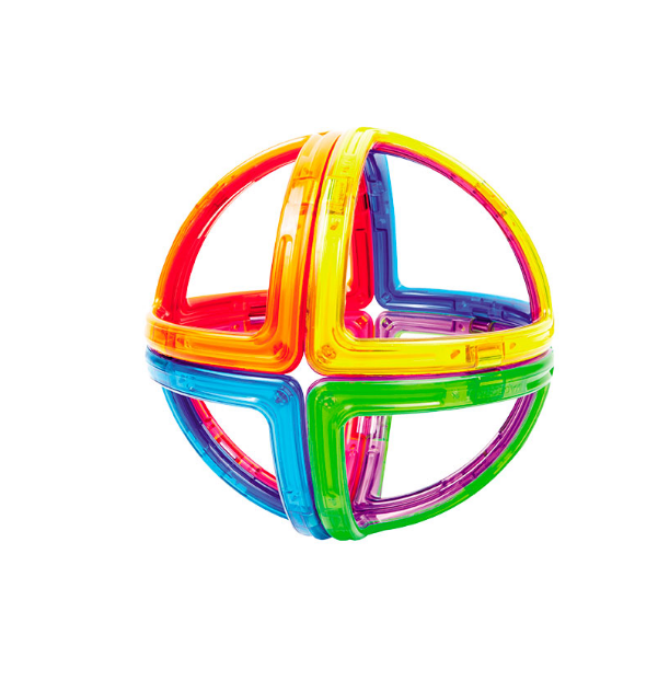 Магнітний конструктор Magformers Базовий набір Curve (дуга) 40 деталей (701011) - зображення 2