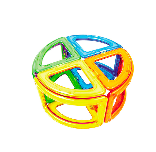 Магнітний конструктор Magformers Базовий набір Curve (дуга) 20 деталей (701010) - зображення 2