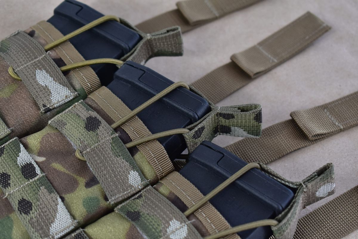 Тройной подсумок для магазинов GigMilitary Combat Triple Multicam - изображение 2