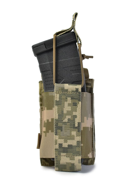 Эластичный одинарный подсумок для магазинов GigMilitary Elastic Pixel mm14 - изображение 2