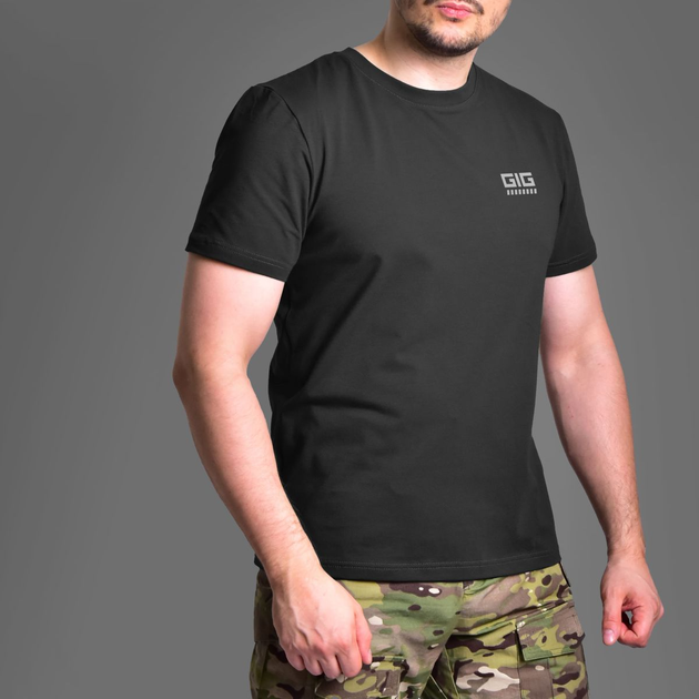 Футболка GigMilitary Tactical Comfort Tee Black M - зображення 1