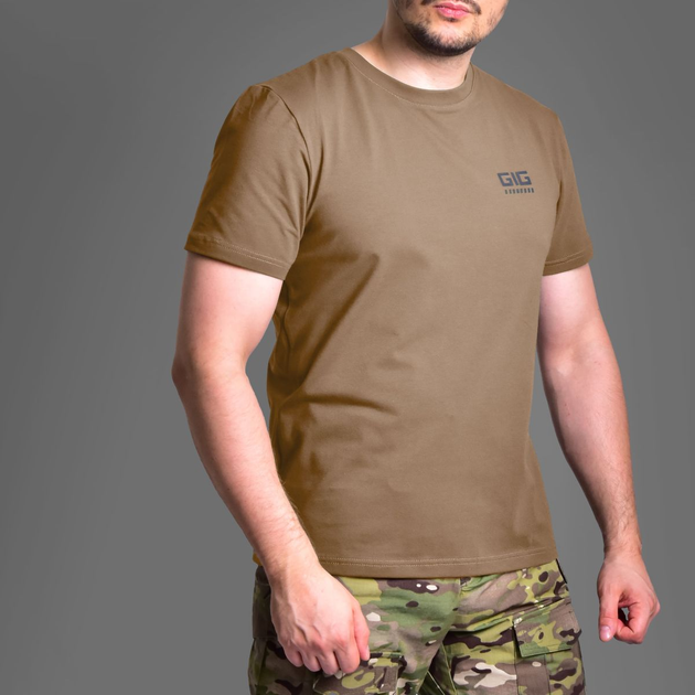 Футболка GigMilitary Tactical Comfort Tee Coyot XL - зображення 1