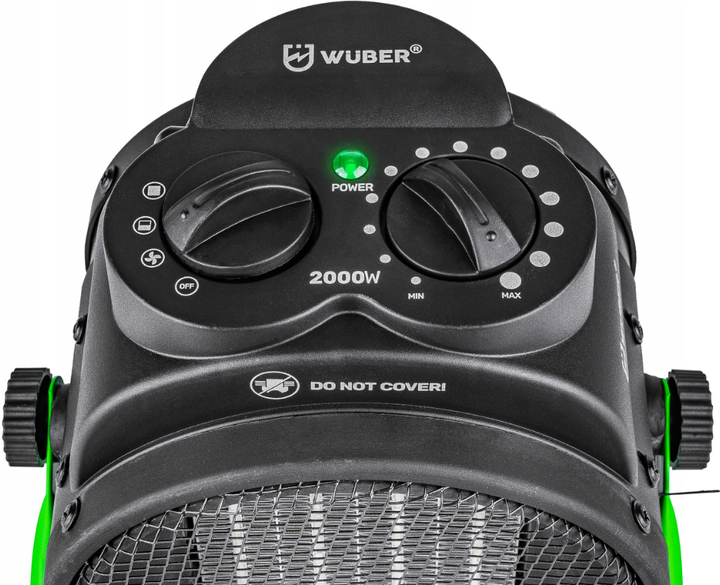 Тепловентилятор керамический 2000W Wuber - изображение 5