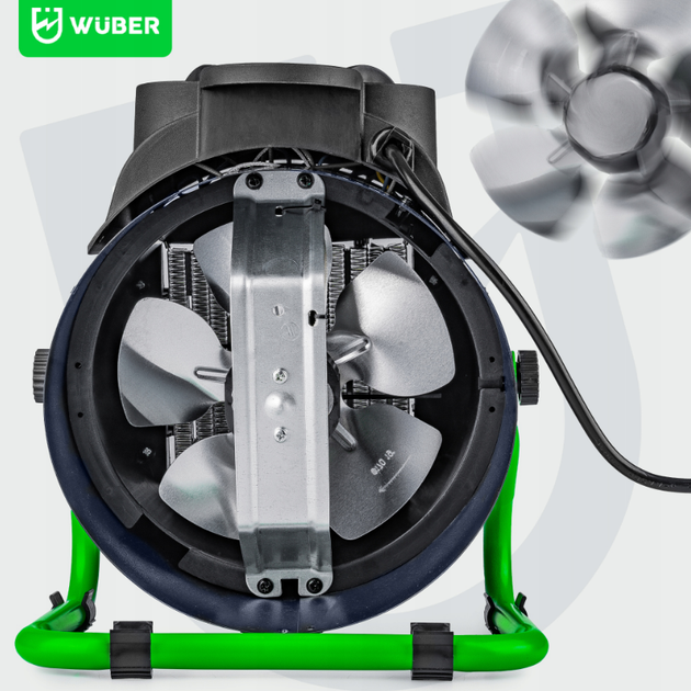 Тепловентилятор керамический 2000W Wuber - изображение 6