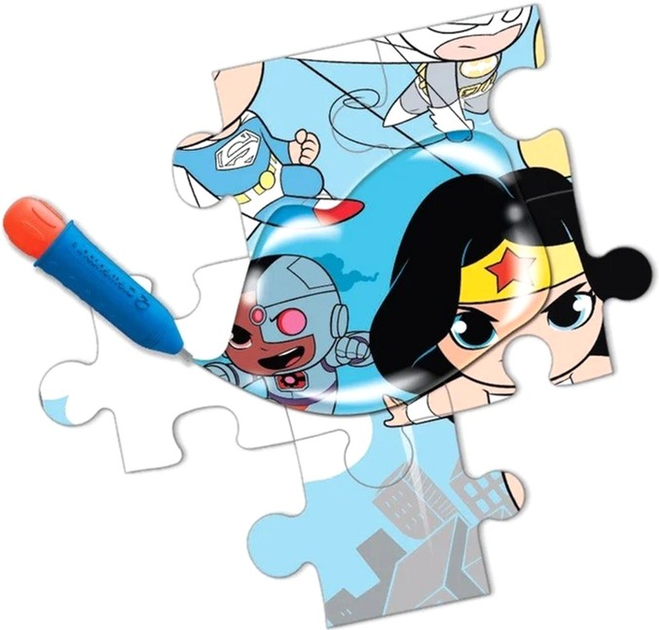 Puzzle Clementoni Super Friends Water Magic 15 elementów (8005125222438) - obraz 4