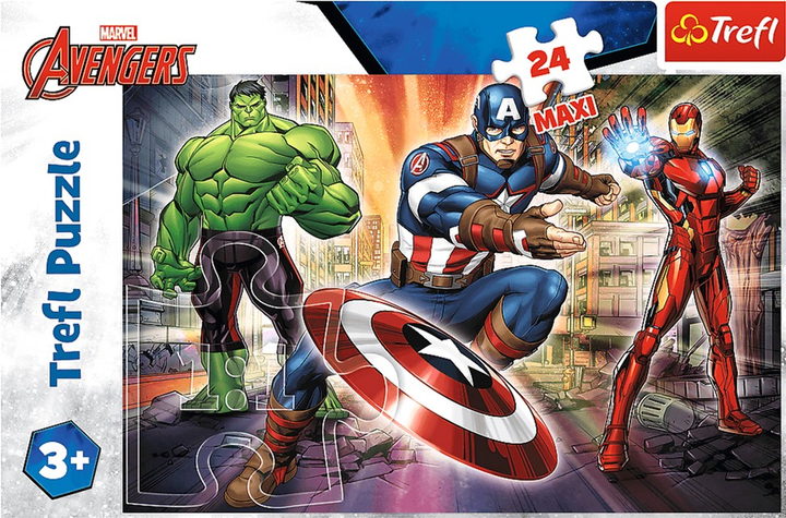 Пазли Trefl Marvel У світі Месників Maxi 24 елементи (5900511143218) - зображення 2